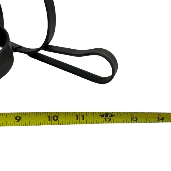 Wrought Iron Metal Bunny Votive Candle Holder Easter Table Centerpiece Decor - Picture 5 of 7